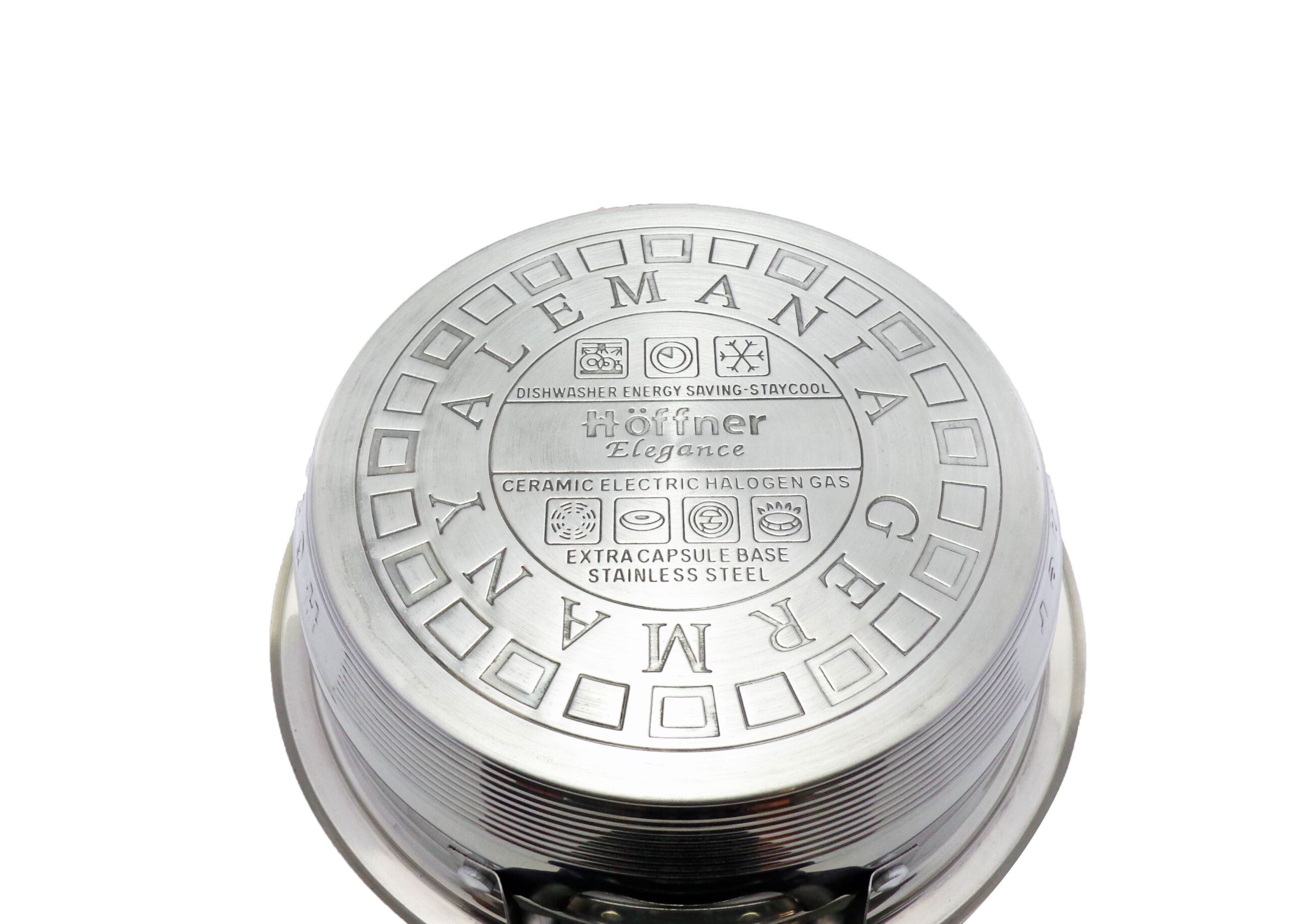 Set de Ollas Acero Inoxidable Hoffner 21pzas - Imagen 2
