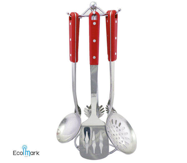 Juego De Utensilios Brikenia Rojo