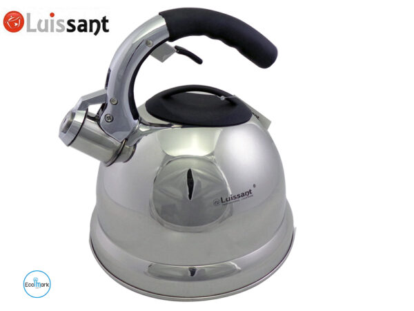 Tetera Acero Inoxidable Luissant 3.5 L. Negro