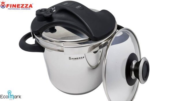 Olla a Presión Finezza Acero Inoxidable 18/10 5.5L.