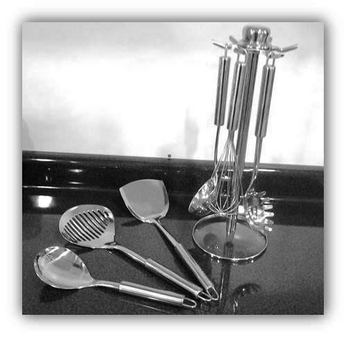Juego de Utensilios Finezza Acero Inoxidable 18/10