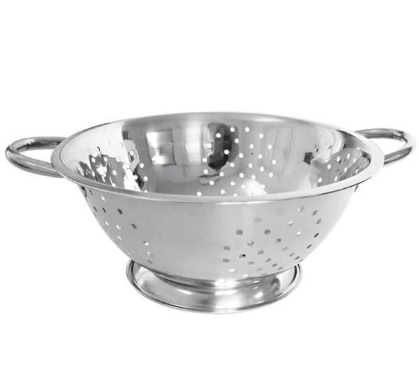 Colador Escurridor Acero Inoxidable Solido 26cm