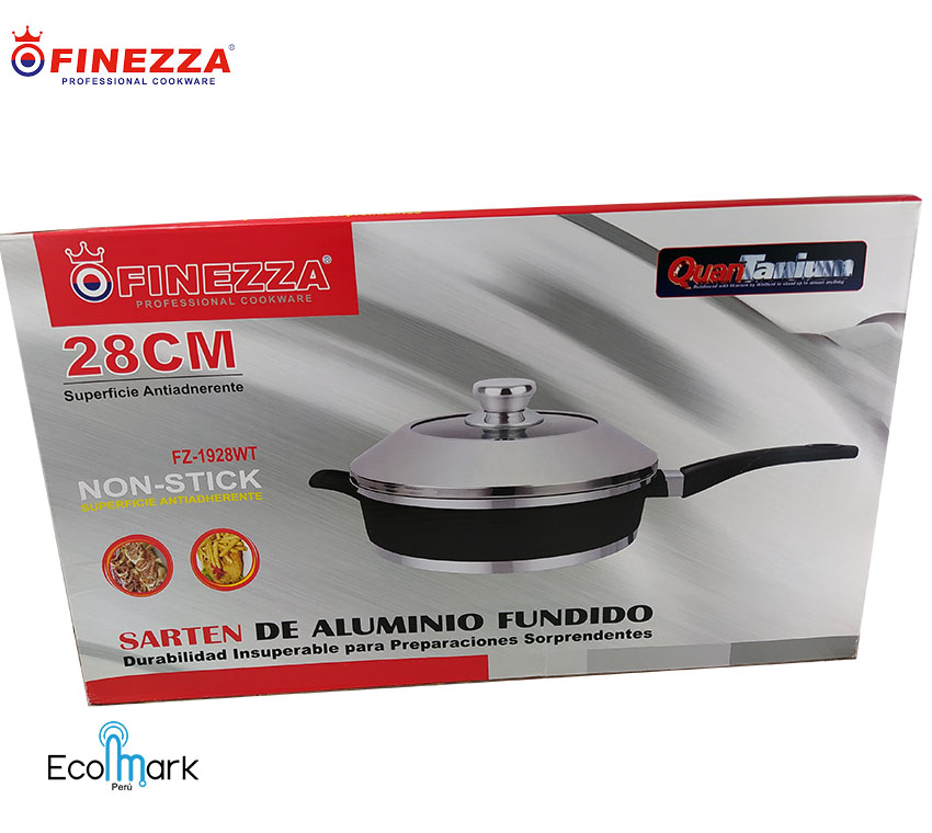 Sartén Antiadherente Finezza 28cm FZ1928WT - Imagen 3