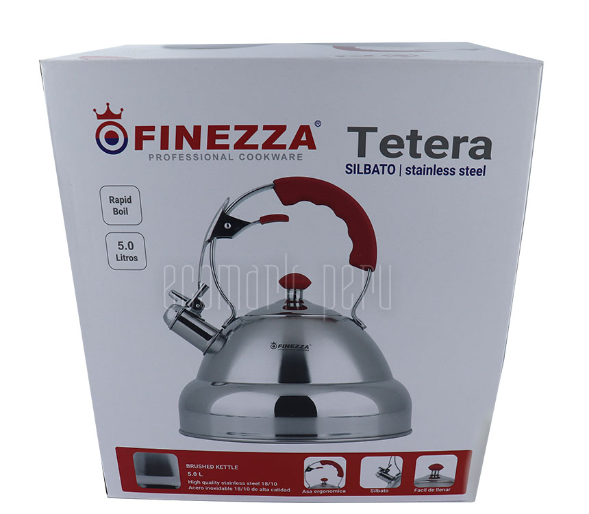 Tetera FINEZZA 5 Litros Acero Inoxidable18/10 - Imagen 2