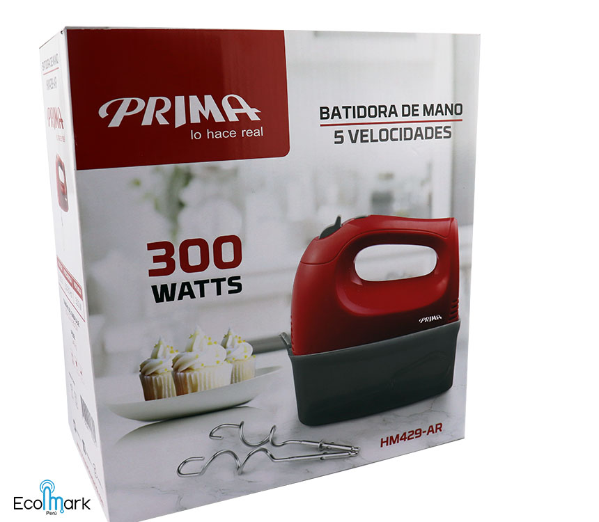 Batidora de Mano 300 W 5 Velocidades HM429-AR - Imagen 2