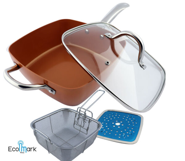 Sartén Copper Pan Anti adherente 9.5”