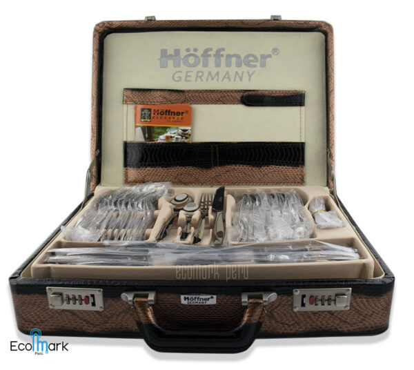 Set de Cubiertos Hoffner Acero 18/10 84 Pc