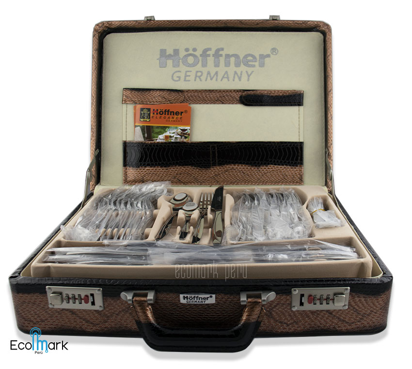 Set de Cubiertos Hoffner Acero 18/10 84 Pc
