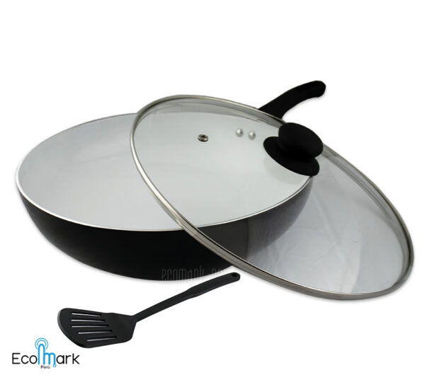 Sartén Wok Antiadherente Cerámica Reality 30cm
