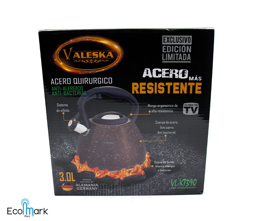 Tetera VALESKA Roca volcánica 3 Litros - Imagen 2