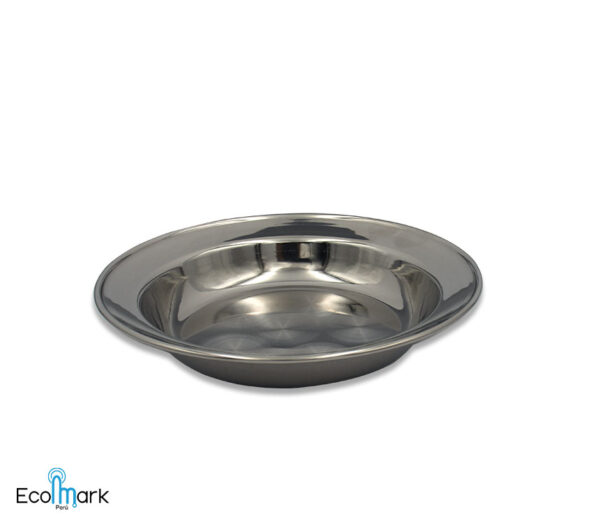 Plato Acero Inoxidable Solangel