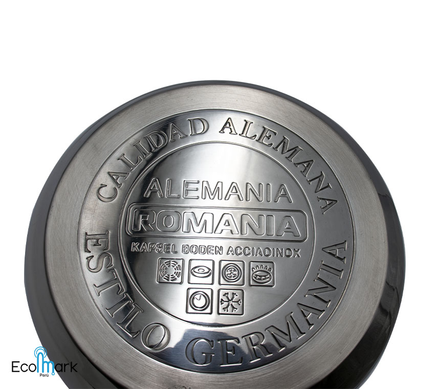 Olla a Presión Romania Acero Inoxidable 5 L. - Imagen 2