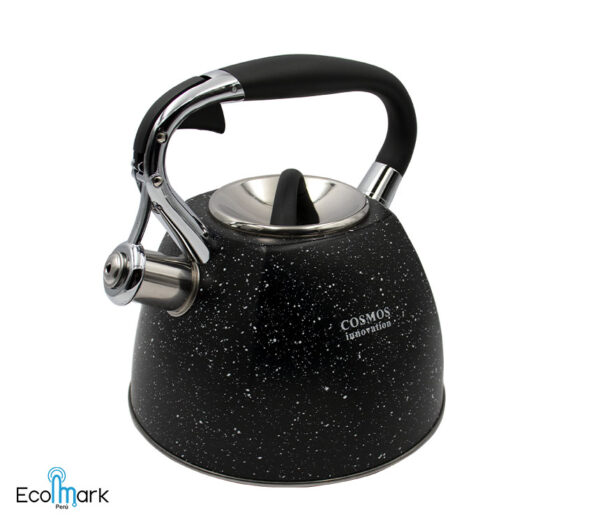 Tetera Acero Inoxidable Marmoleado Cosmos 3.5L.
