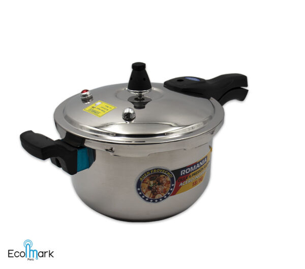 Olla a Presión Romania Acero Inoxidable 5 L.
