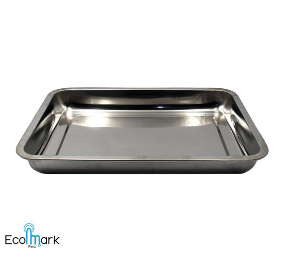 Bandeja Fuente Acero Inoxidable 40x30x4cm