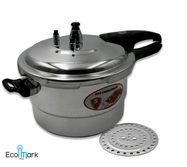 Olla a Presión Premier con Vaporizador 5 L.