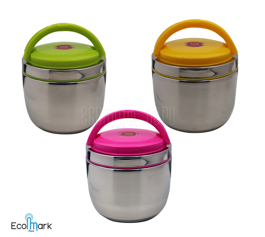 Portavianda Acero Inoxidable 1.8 Litros