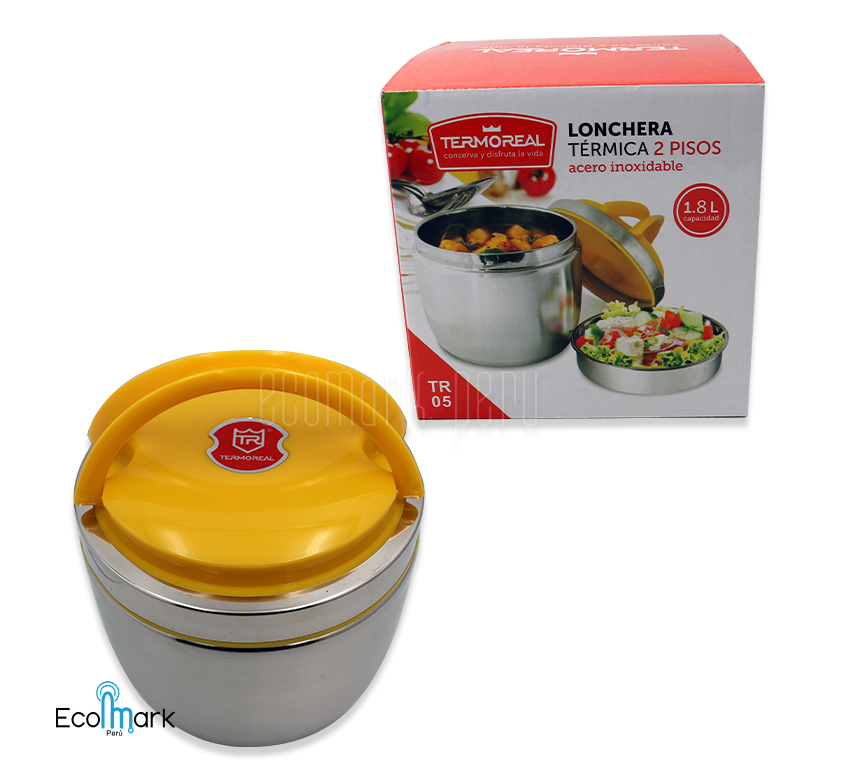 Portavianda Acero Inoxidable 1.8 Litros - Imagen 2