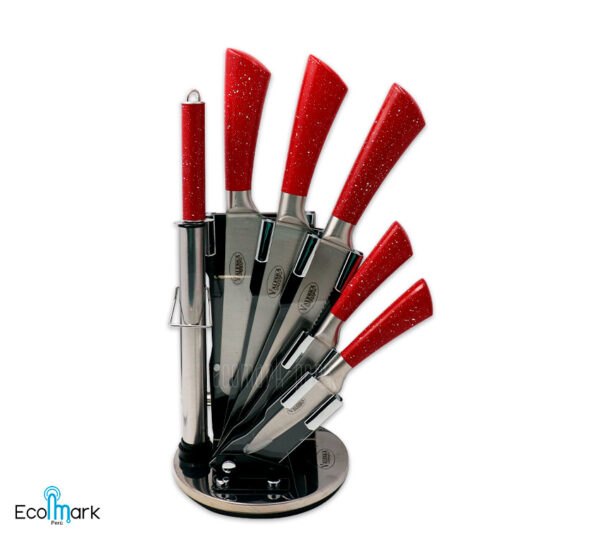 Set de Cuchillos VALESKA Acero Inoxidable 08Pc