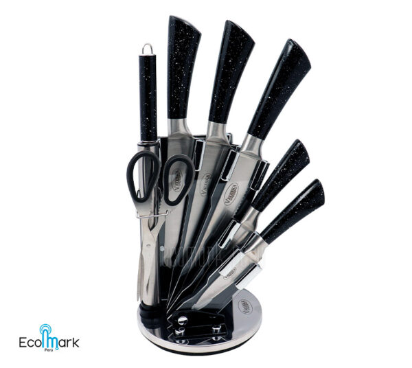 Set de Cuchillos Acero Inoxidable 08Pc