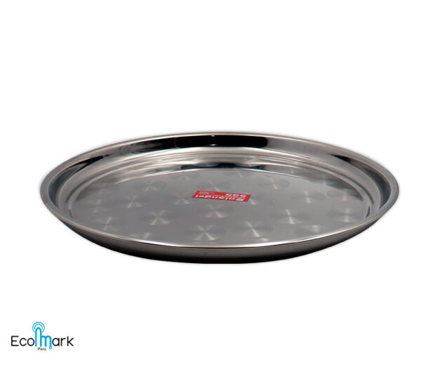 Bandeja Redonda Acero Inoxidable 35cm
