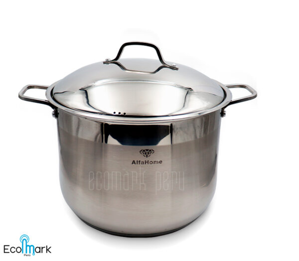 Olla Acero Inoxidable Alfa Home 30cm