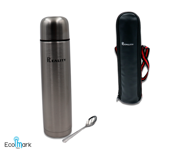 Termo Acero Inoxidable Reality 1 Lt.