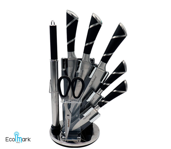 Set de Cuchillos Acero Inoxidable 9PC