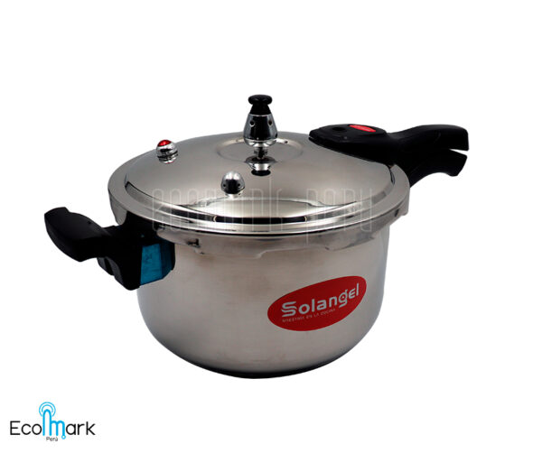 Olla a Presión Solangel Acero Inoxidable 5 L.