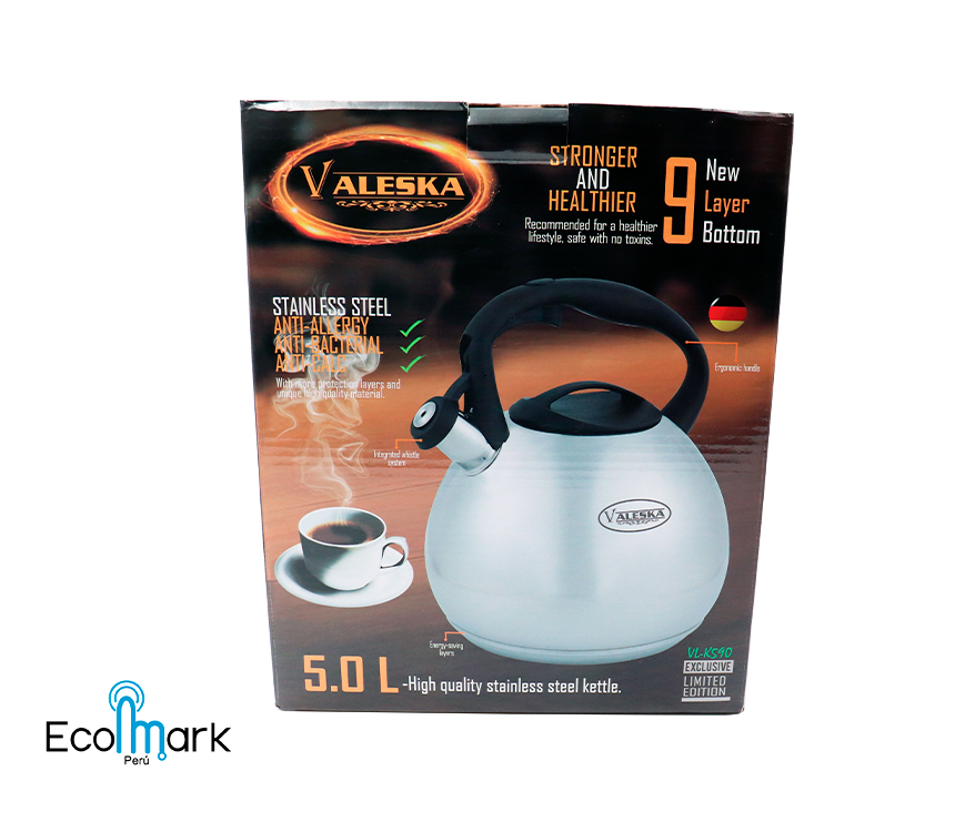 Tetera Acero Inoxidable Valeska 5 Litros - Imagen 2