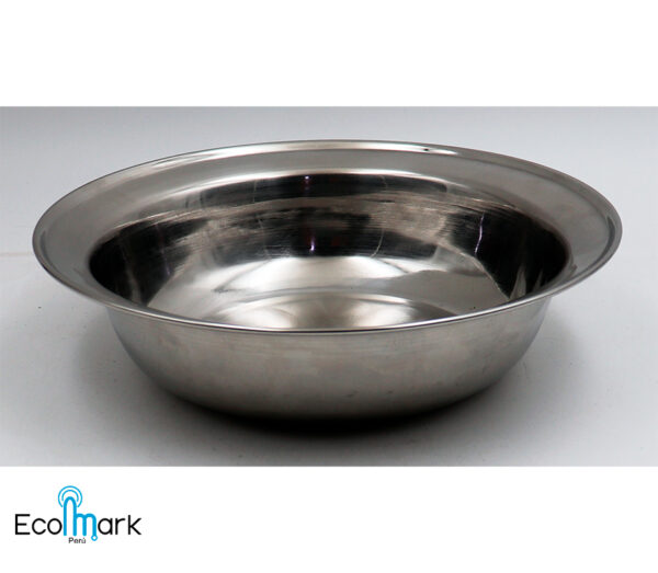 Plato Hondo Acero Inoxidable 20cm