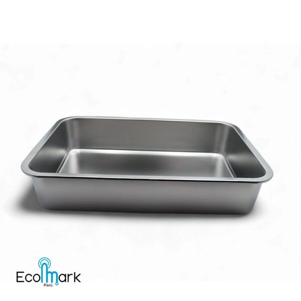 Bandeja Acero Inoxidable Satinada 50x35x10cm