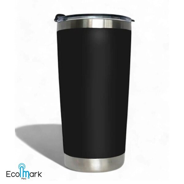 Vaso Térmico Acero Inoxidable 20 Oz Negro