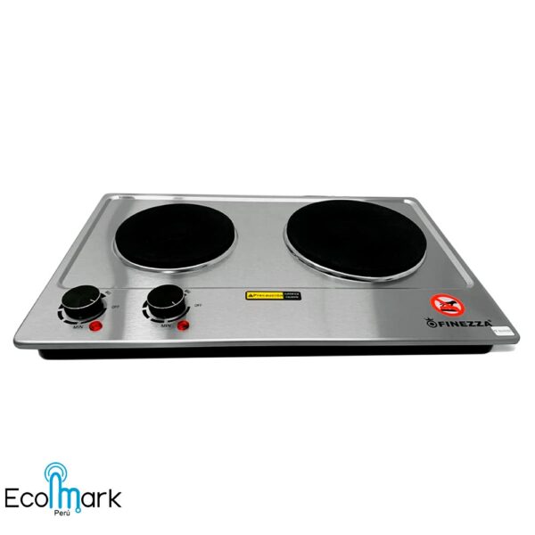 Cocina Eléctrica FINEZZA 2 Hornillas 2500 watts