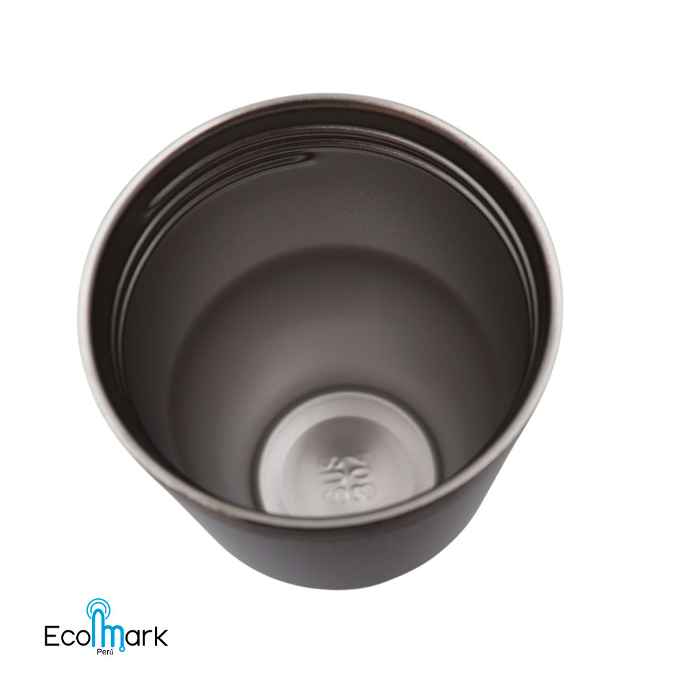 Termo Vaso Acero Inoxidable 304 con Asa 600 ml Blanco - Imagen 4