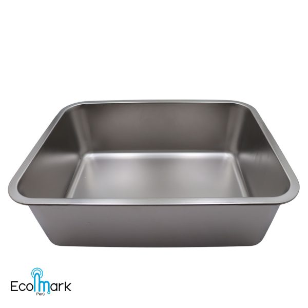 Bandeja Acero Inoxidable Satinada 45x35x15cm